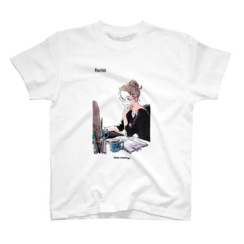Keep creating... デザイナー Regular Fit T-Shirt