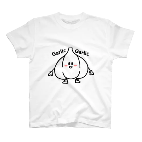 ニンニクくん線画 スタンダードTシャツ