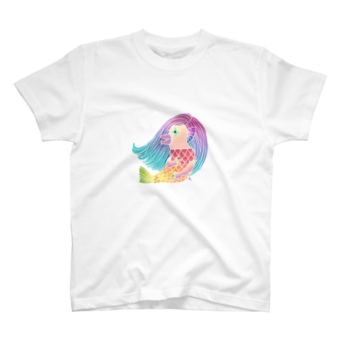 虹色のアマビエ Regular Fit T-Shirt