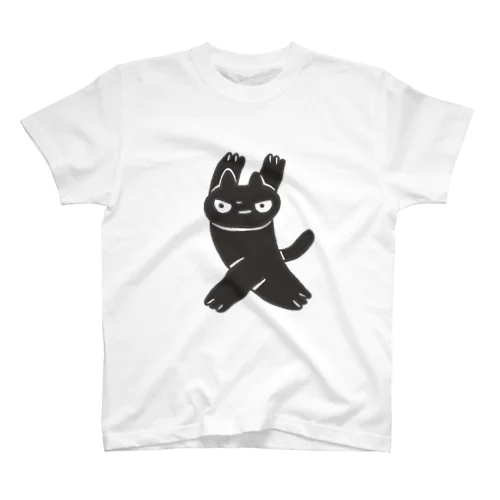 くろにゃんこ Regular Fit T-Shirt