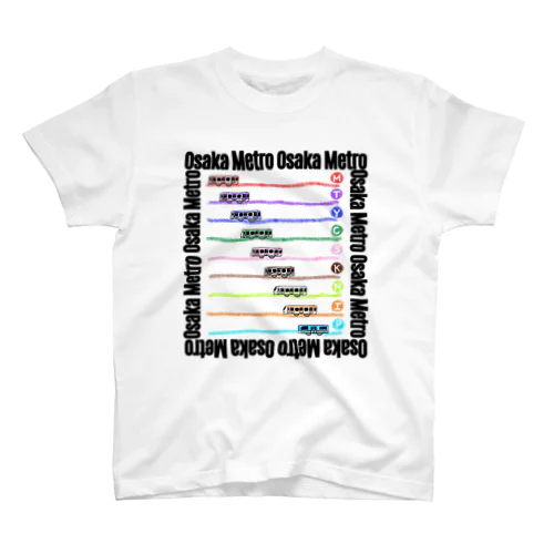 9trains!(frame有) スタンダードTシャツ