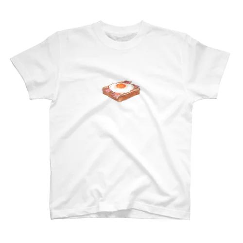 目玉焼きトースト Regular Fit T-Shirt