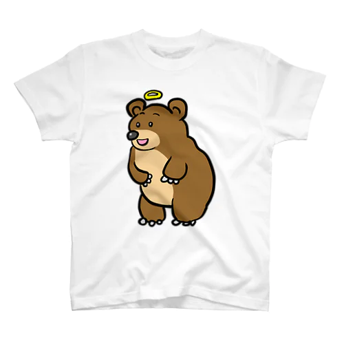 輪っかのサイズ小さいクマくん スタンダードTシャツ