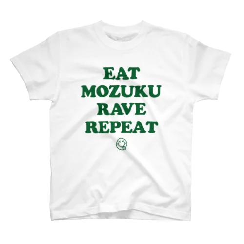 EAT MOZUKU RAVE REPEAT Regular Fit T-Shirt