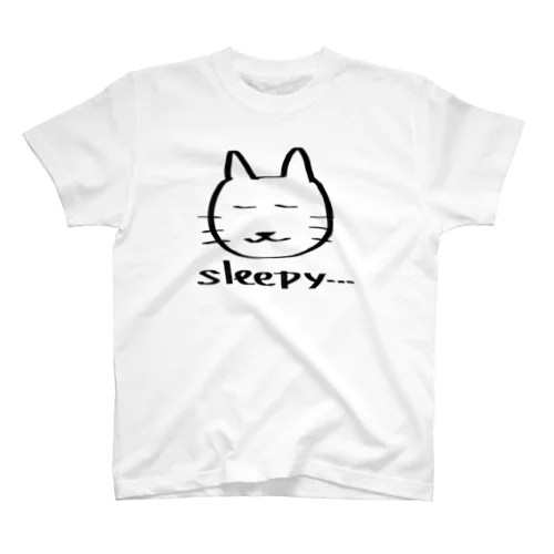 ねむいねこ Regular Fit T-Shirt