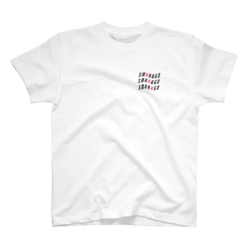 Smaragd neon pink スタンダードTシャツ