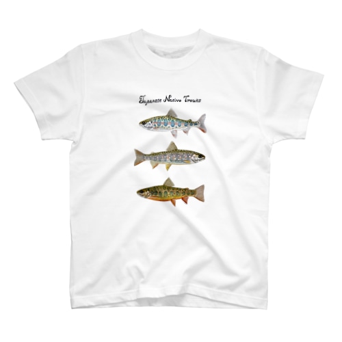 Japanese Native Trouts Regular Fit T-Shirt