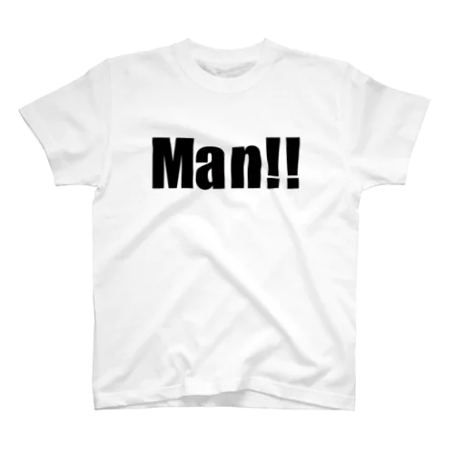 Man!! Regular Fit T-Shirt