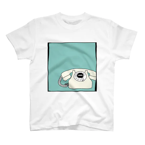 電話(しろ) スタンダードTシャツ