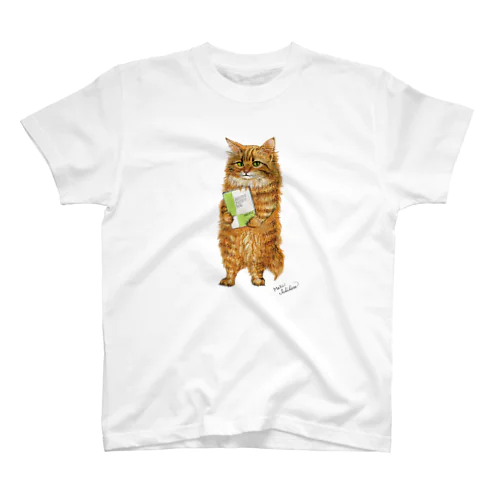 教授の猫 スタンダードTシャツ