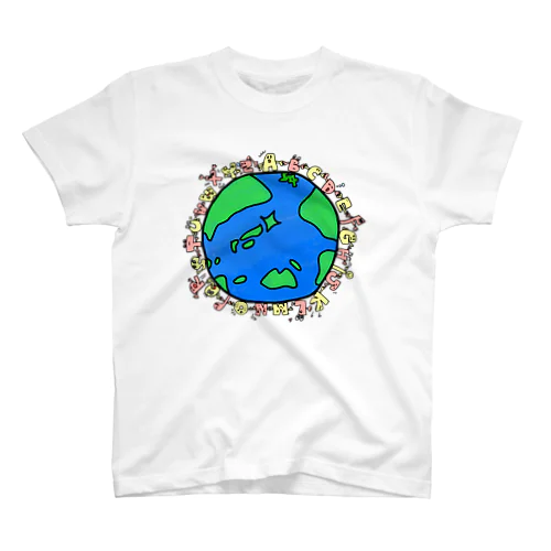 みんなで作った54T🌏・フチなし スタンダードTシャツ