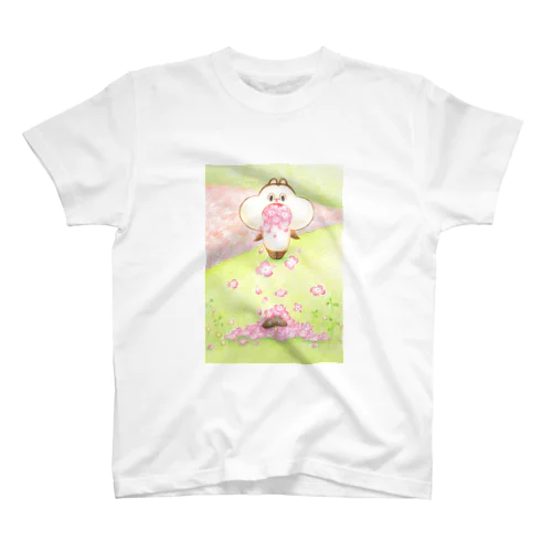 もぐもぐグーさん -たけさんに花- スタンダードTシャツ