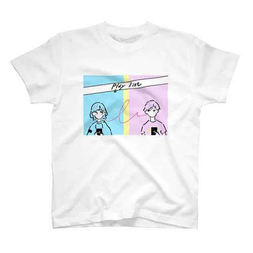 pl(r)ay list スタンダードTシャツ