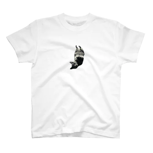 逆さ猫 Regular Fit T-Shirt