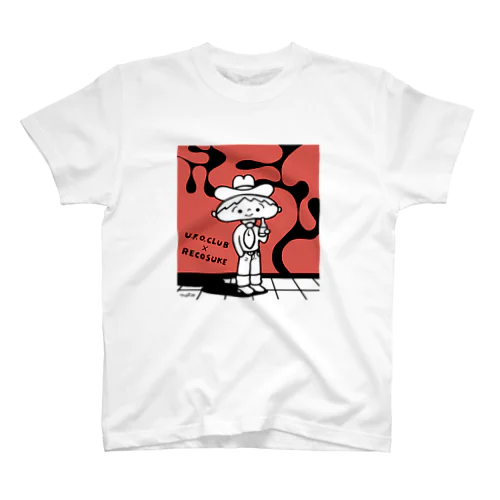 レコスケくん x U.F.O.CLUBオリジナルTシャツ 티셔츠