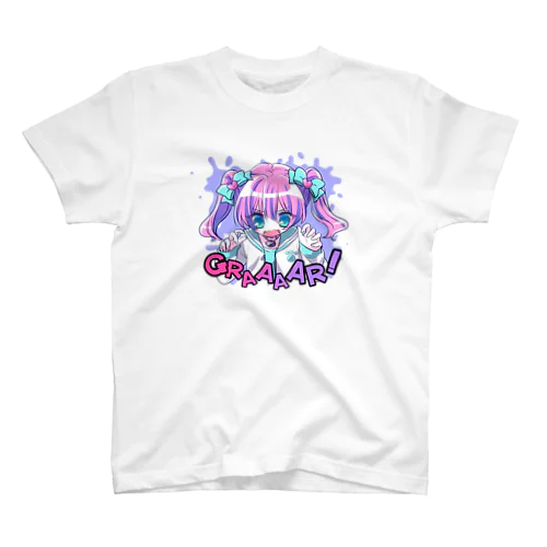 モウジュウ系女子（ふぁんしー） スタンダードTシャツ