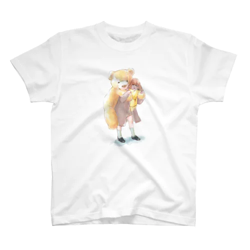 bear meets girl Regular Fit T-Shirt