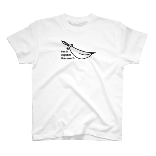 Pen is mightier than sword. Regular Fit T-Shirt