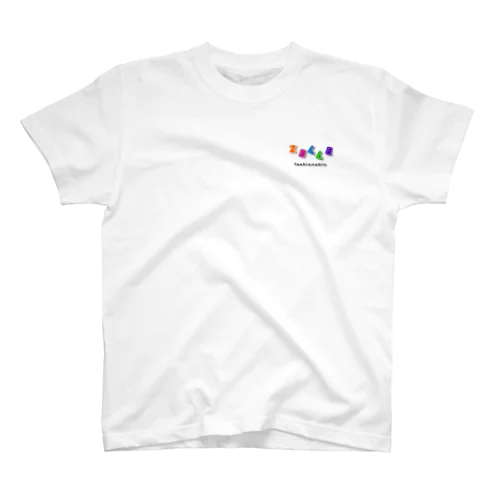 White color logo T-shirts スタンダードTシャツ