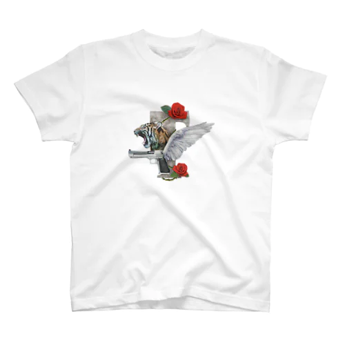 GUN & ROSE BIG EMBLEM  Regular Fit T-Shirt