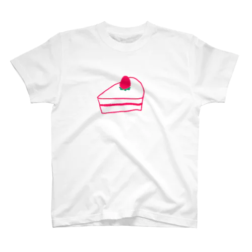 いちごのケーキ スタンダードTシャツ