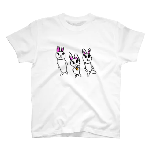 娘の絵シリーズ～rabbit～ Regular Fit T-Shirt