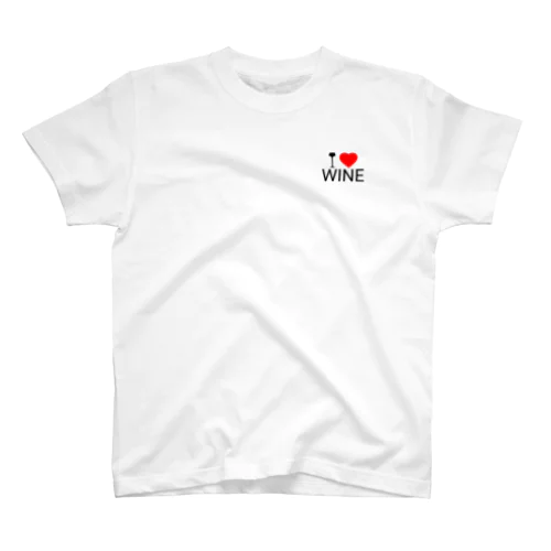 I LOVE WINE Regular Fit T-Shirt