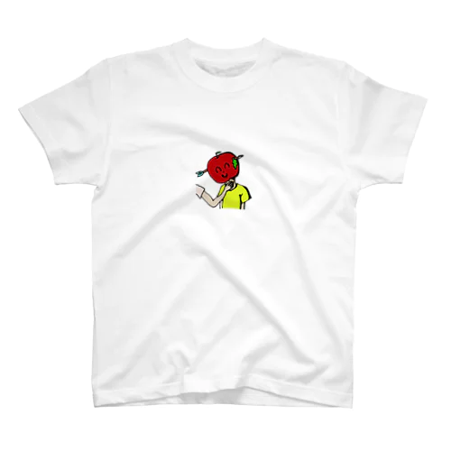 自暴自棄Apple Regular Fit T-Shirt