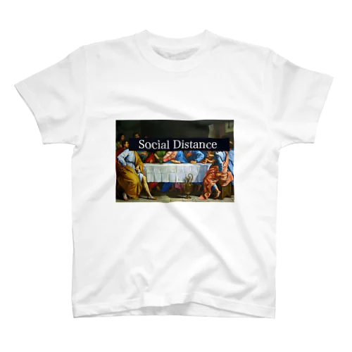 social distance Regular Fit T-Shirt