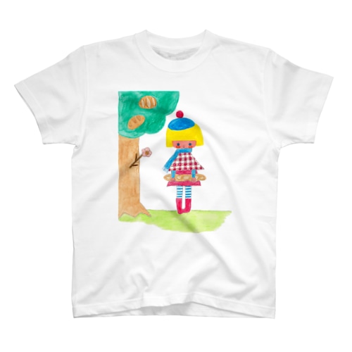 パンのなる木からおっこちたバケット Regular Fit T-Shirt