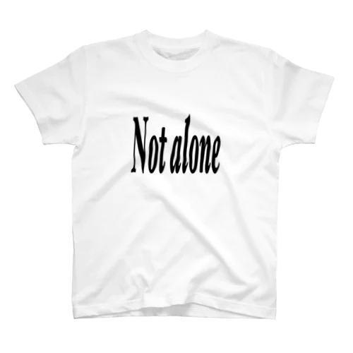 Not alone スタンダードTシャツ