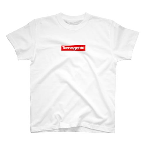 tamagameBOXロゴ赤 Regular Fit T-Shirt