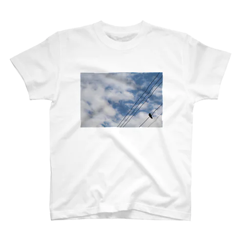 空と烏 Regular Fit T-Shirt