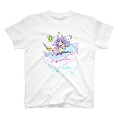 育て！スヤスヤねるこちゃん Regular Fit T-Shirt