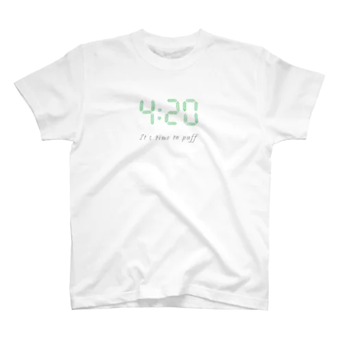 4/20 it's time to puff Regular Fit T-Shirt