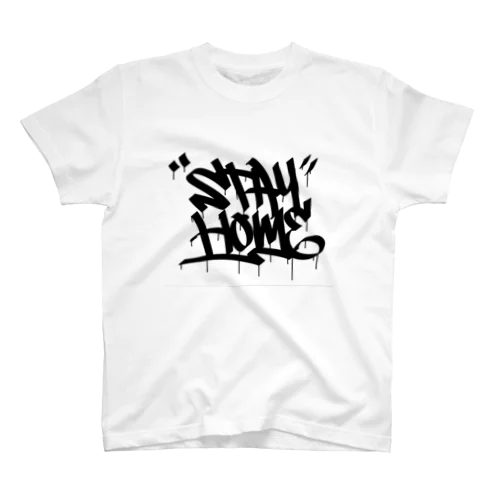 STAY HOME TAGING Regular Fit T-Shirt