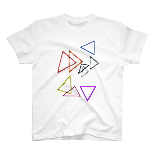 三角形だらけ スタンダードTシャツ
