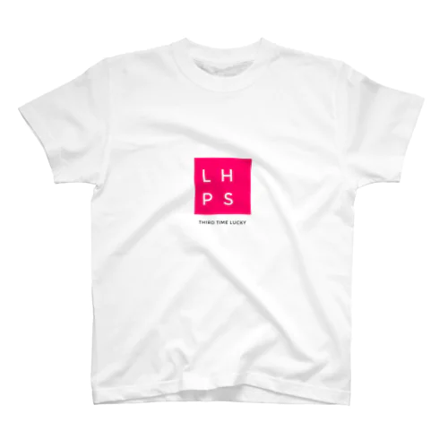 LHPS ロゴ　PINK Regular Fit T-Shirt