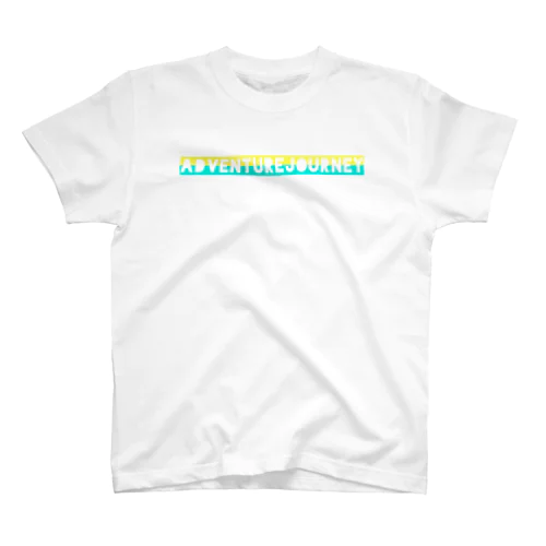 TROPICALLOGOT-イエロー×ライム スタンダードTシャツ