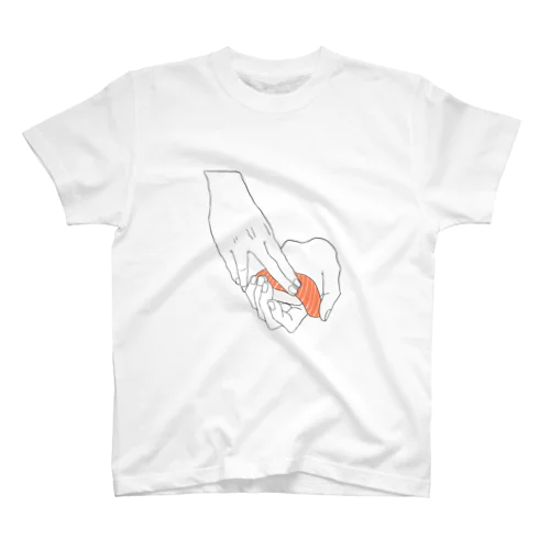 SUSHI-SHOKUNIN_Salmon Regular Fit T-Shirt