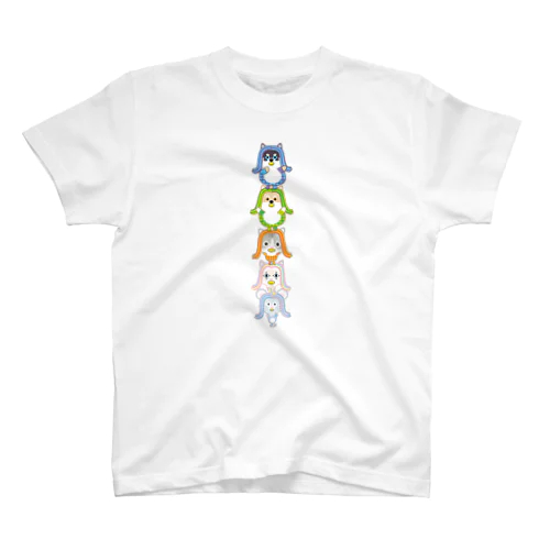 POPアニマル＿アマビエ様　縦長ver. Regular Fit T-Shirt