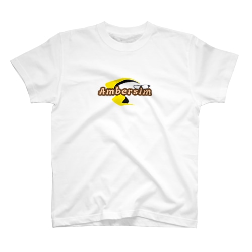 Ambersimロゴマーク Regular Fit T-Shirt