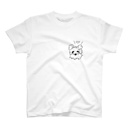 シュナのちーくん。 スタンダードTシャツ