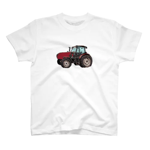 トラクター 赤 Regular Fit T-Shirt
