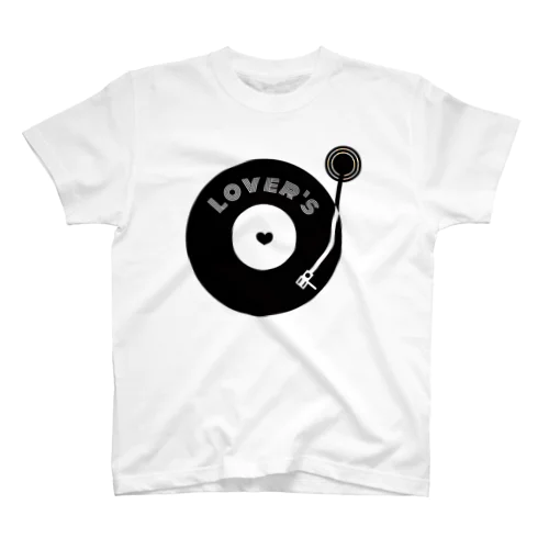 lovers レコード スタンダードTシャツ