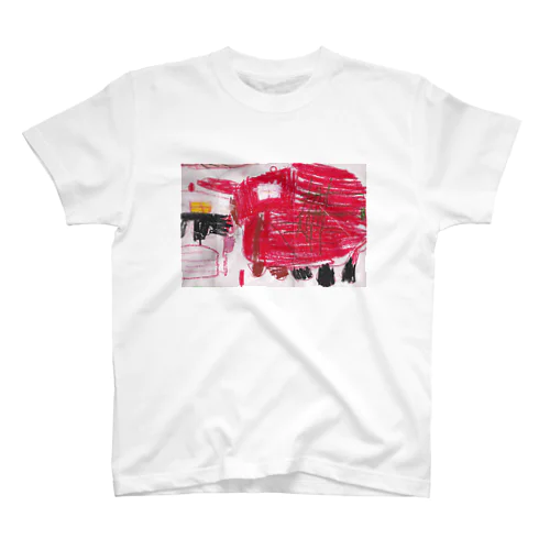 幼卒の消防車 スタンダードTシャツ