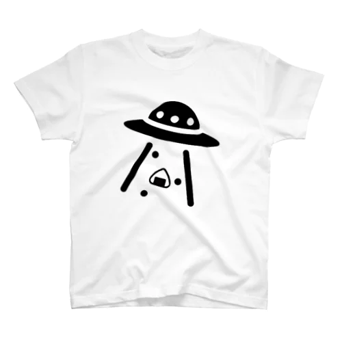 UFOにさらわれるおにぎり スタンダードTシャツ