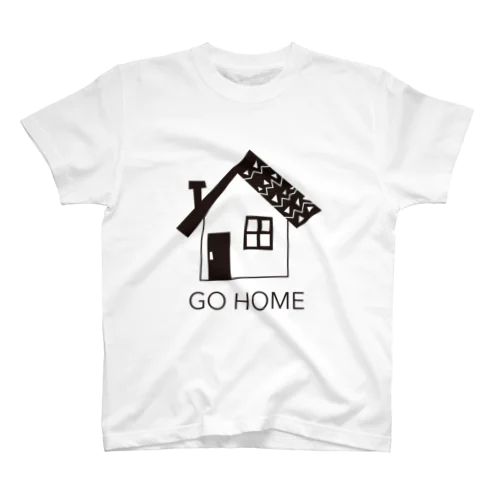 GO HOME スタンダードTシャツ