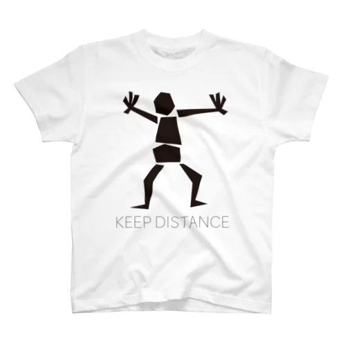 KEEP DISTANCE Regular Fit T-Shirt