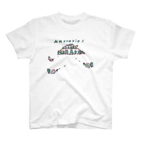 射的ゾンビーズ スタンダードTシャツ